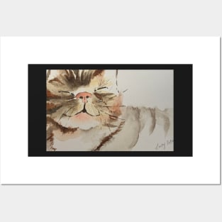 Smiley Cat Posters and Art